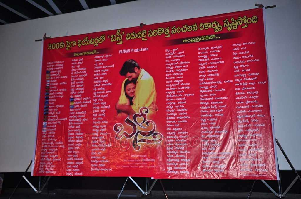 Basthi Movie Success Meet